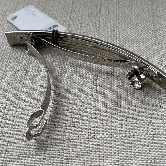 Berry Women Hair Clip Silver Tone Metal Clips Long Clip New Hair Accessory - Picture 7 of 9